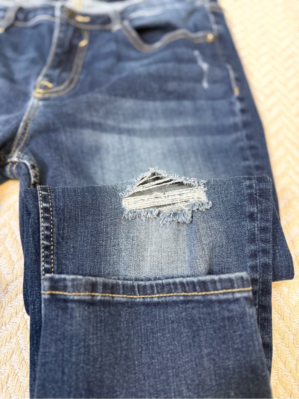 Vigoss Thompson Tomboy Distressed Skinny Jeans 30 P11572A - Picture 5 of 13